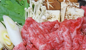 神戸牛リブロースすき焼き