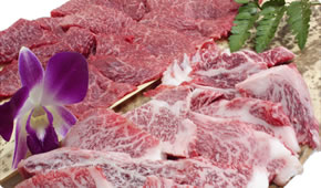 神戸牛リブロース・ランプ焼肉セット