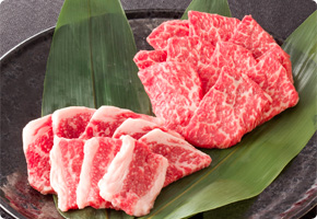 神戸牛ランプ・ブリスケ焼肉セット